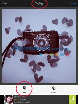Instructions for using FotoRus on mobile