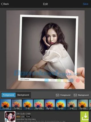 Instructions for using FotoRus on mobile
