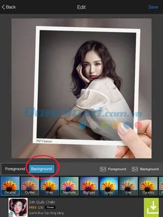 Instructions for using FotoRus on mobile