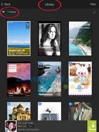 Instructions for using FotoRus on mobile