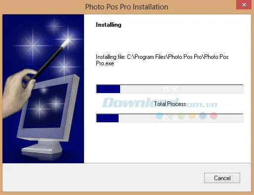Installation instructions Photo Pos Pro for free photo editing
