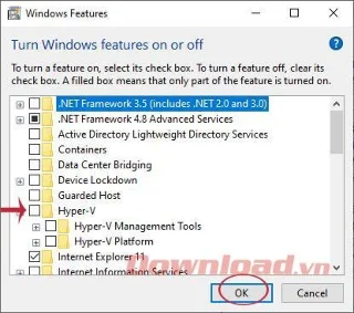 Turn off Hyper-V