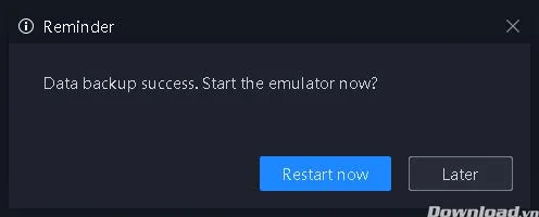 Guide to backup and restore data on Nox App Player