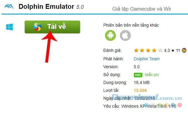 How to download and install the Dolphin simulator on the computer