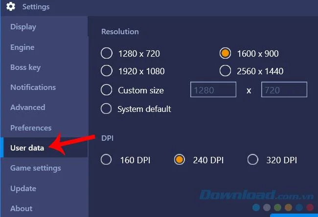 How to restore free space for BlueStacks