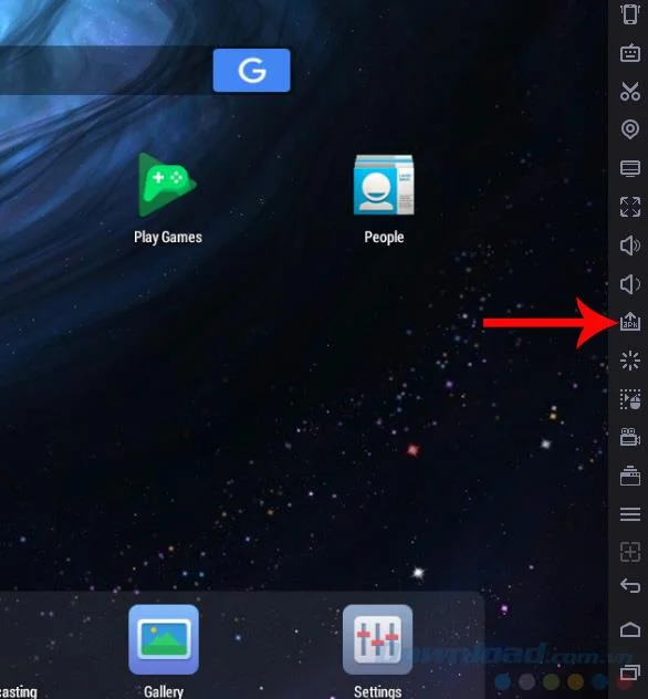 Zainstaluj plik APK dla emulatora Nox App Player