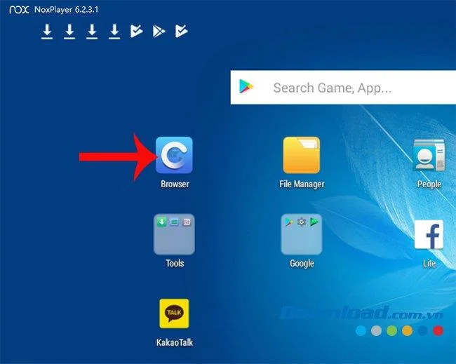 نحوه بارگیری عکس ، بارگیری فیلم ، دانلود نرم افزار برای شبیه ساز NoxPlayer