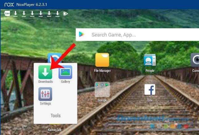 نحوه بارگیری عکس ، بارگیری فیلم ، دانلود نرم افزار برای شبیه ساز NoxPlayer