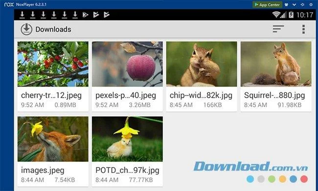 نحوه بارگیری عکس ، بارگیری فیلم ، دانلود نرم افزار برای شبیه ساز NoxPlayer