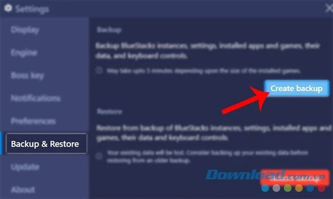 Jak wykonać kopię zapasową i przywrócić dane BlueStacks