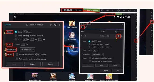 Instructions for using Macro Recorder in the latest NoxPlayer Instructions for using Macro Recorder in the latest NoxPlayer
