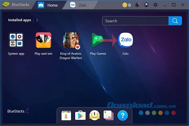Instrukcje instalacji pliku APK na BlueStacks