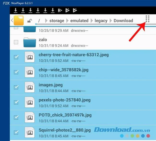 How to copy data from NoxPlayer to a computer