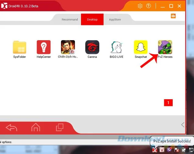 نحوه نصب فایل APK برای شبیه ساز Droid4X
