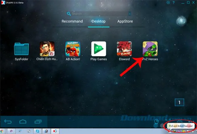 نحوه نصب فایل APK برای شبیه ساز Droid4X