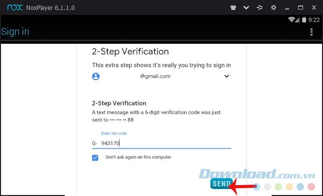 How to login to a NoxPlayer account