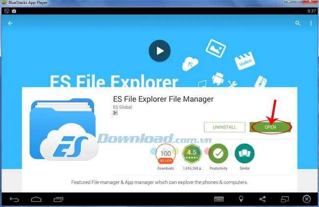 How to get photos and data from BlueStacks to a computer
