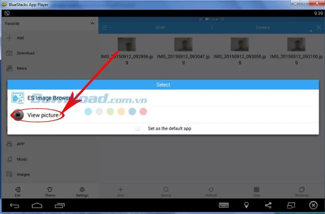 How to get photos and data from BlueStacks to a computer