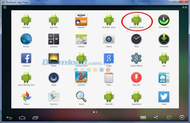 دستورالعمل تغییر حساب هنگام استفاده از BlueStacks
