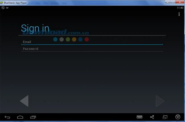 دستورالعمل تغییر حساب هنگام استفاده از BlueStacks