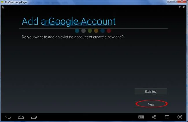 دستورالعمل تغییر حساب هنگام استفاده از BlueStacks