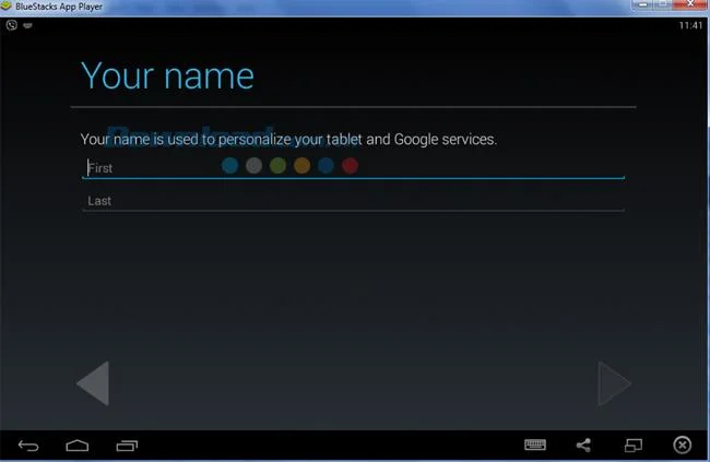 دستورالعمل تغییر حساب هنگام استفاده از BlueStacks