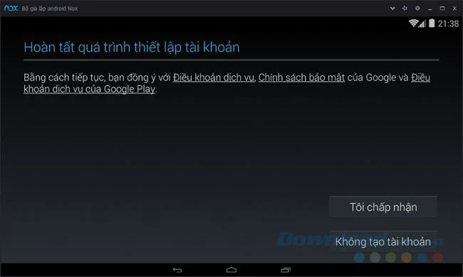 Jak założyć konto Nox App Player