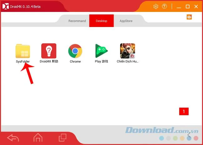 Ikon folder SysFolder