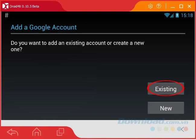 How to login Droid4X account