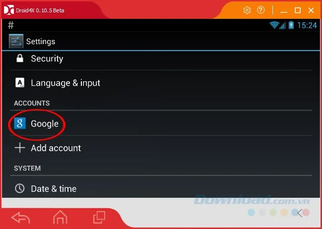 How to login Droid4X account