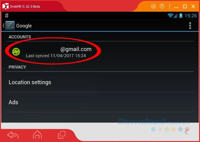 How to login Droid4X account