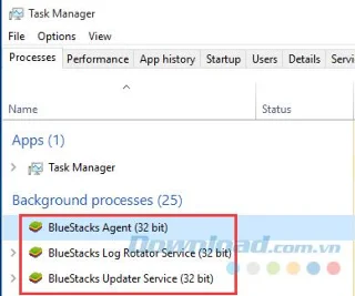 Uninstall BlueStacks completely on the computer Uninstall BlueStacks completely on the computer