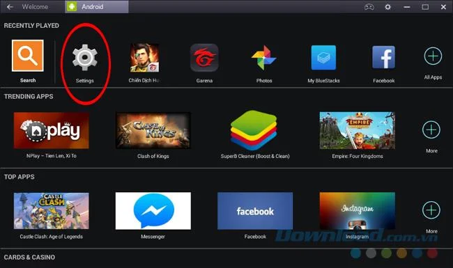 Jak aktywować wirtualną klawiaturę na BlueStacks