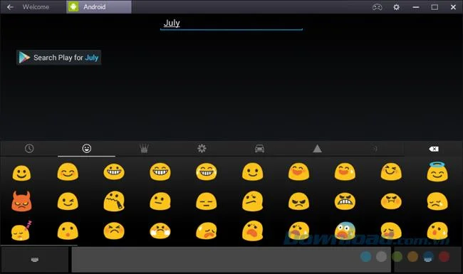 Jak aktywować wirtualną klawiaturę na BlueStacks