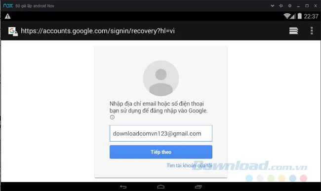 Napraw problem braku możliwości zalogowania się na konto w Nox App Player
