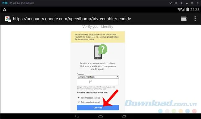 Napraw problem braku możliwości zalogowania się na konto w Nox App Player