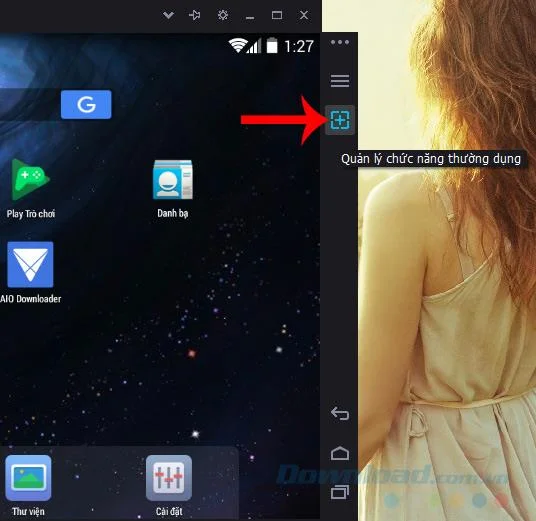 Jak dostosować pasek podmenu w Nox App Player