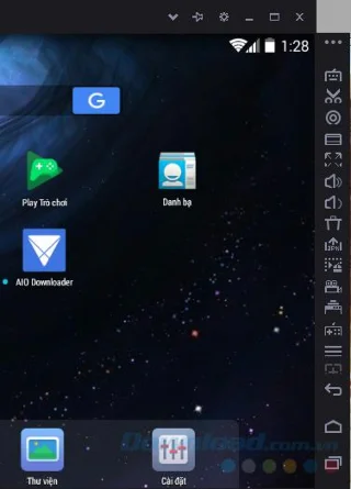 Jak dostosować pasek podmenu w Nox App Player
