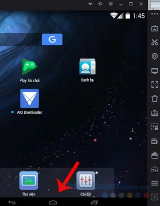 Jak dostosować pasek podmenu w Nox App Player