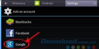 نحوه ایجاد یک حساب BlueStacks