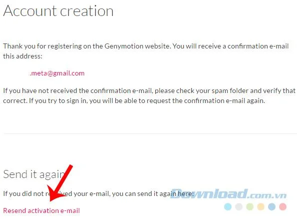 How to create a Genymotion account