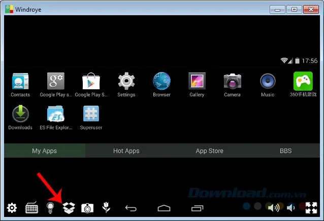 Jak zainstalować plik APK dla emulatora Windroye (Windroy)