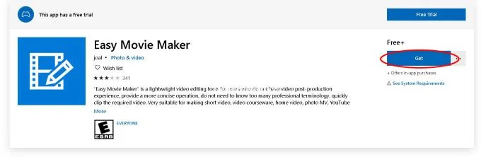 Instructies voor het downloaden en installeren van Easy Movie Maker - eenvoudige videobewerking