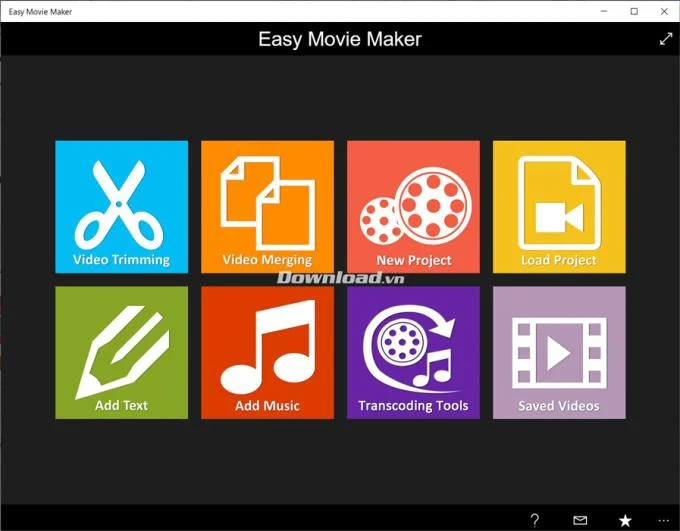 Instructies voor het downloaden en installeren van Easy Movie Maker - eenvoudige videobewerking