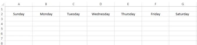 Instructies voor het maken van kalender 2020 in Excel het gemakkelijkst