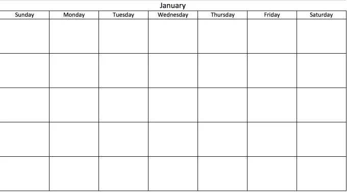 Instructies voor het maken van kalender 2020 in Excel het gemakkelijkst