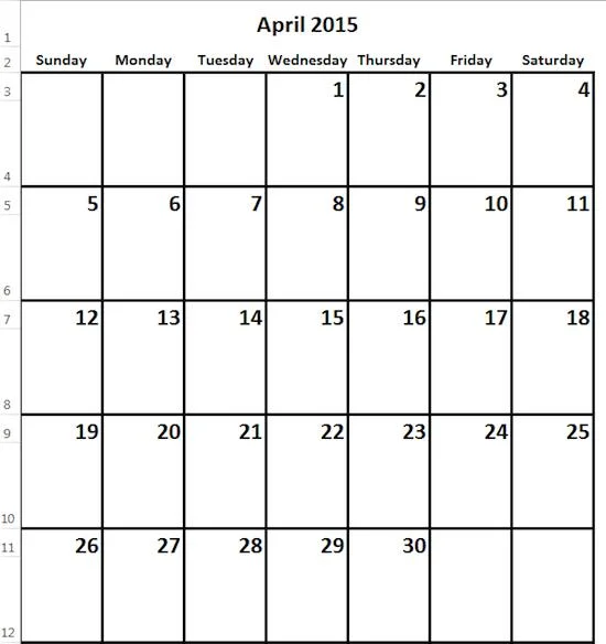Instructies voor het maken van kalender 2020 in Excel het gemakkelijkst