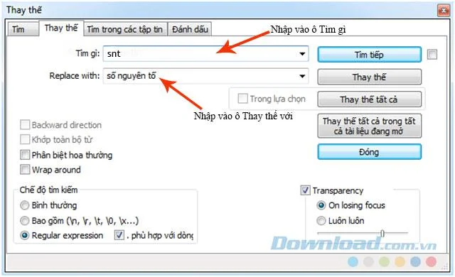 How to batch replace words in Notepad ++