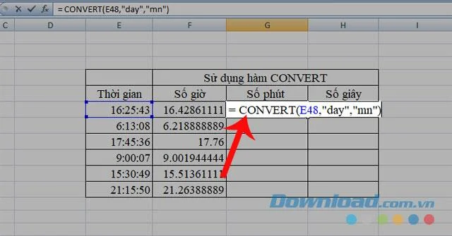 How to convert time to decimal in Excel