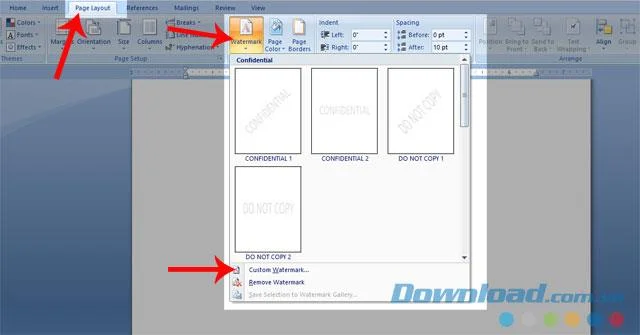 คำแนะนำสำหรับการเบลอภาพใน Word